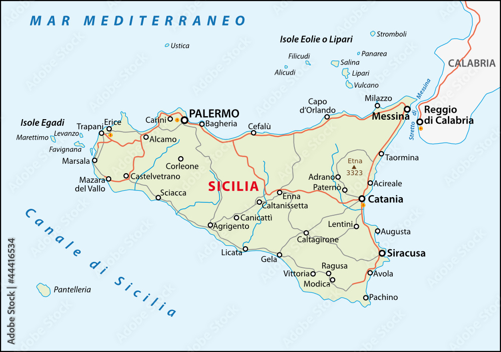 Obraz premium Sizilien