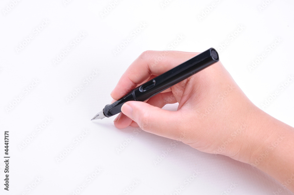 Hand drawing on white background with clipping path Hand drawing on white background with clipping path