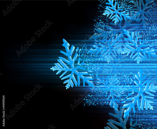 Background with snowflakes