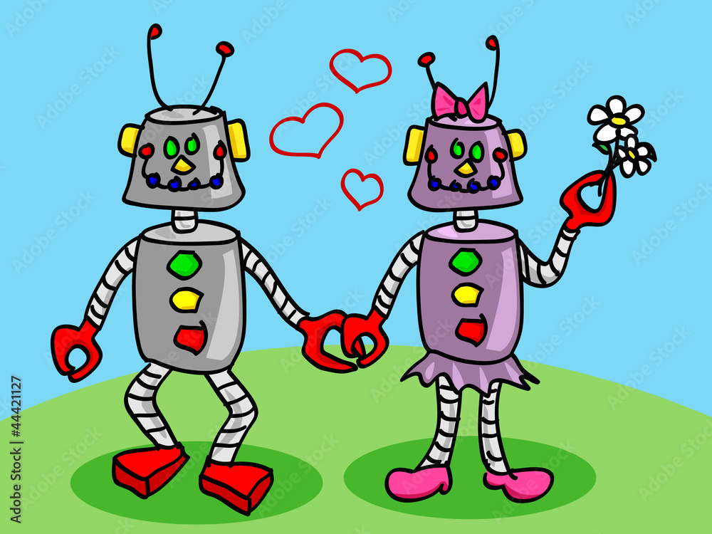 Robots in love Robots in love