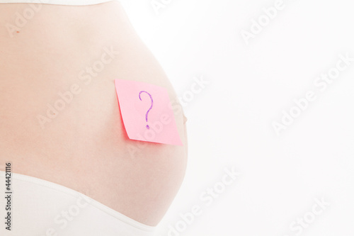 Wallpaper Mural pregnant woman with sticker Torontodigital.ca