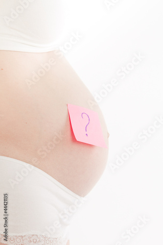 Wallpaper Mural pregnant woman with sticker Torontodigital.ca