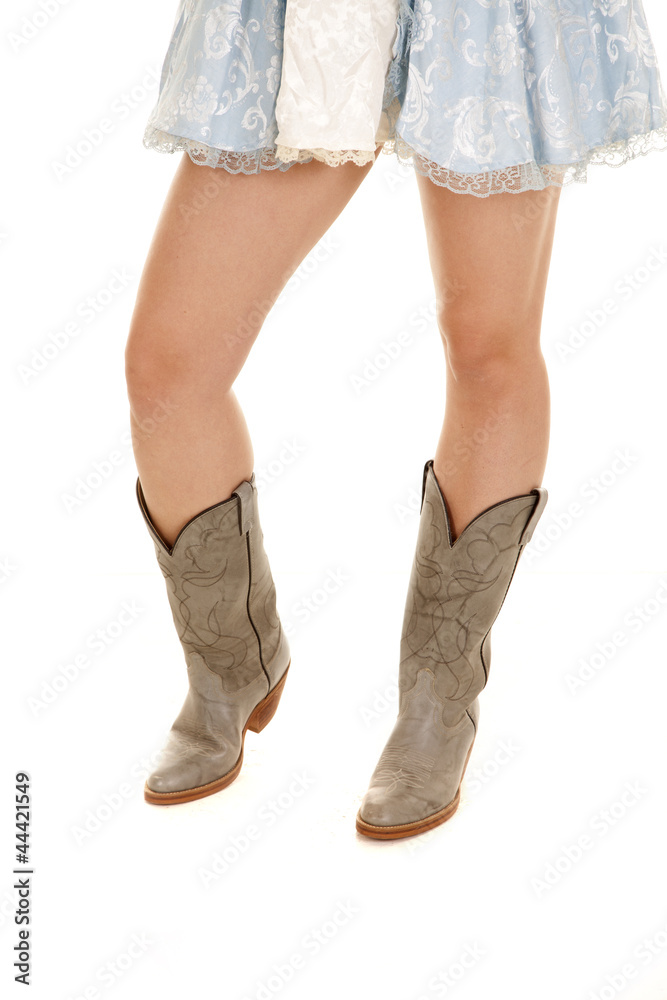 cowgirl legs blue dress cowgirl legs blue dress