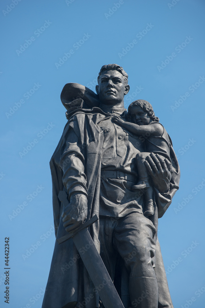 Memorial of the second world war and russian soldiers Memorial of the second world war and russian soldiers