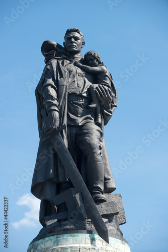 Memorial of the second world war and russian soldiers