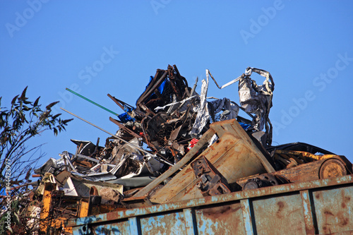 scrap metal yard