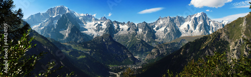 Tableau sur toile Monte Bianco