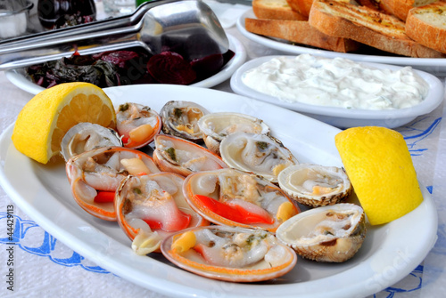 Cockles & clams platter