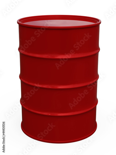 3D red barrel