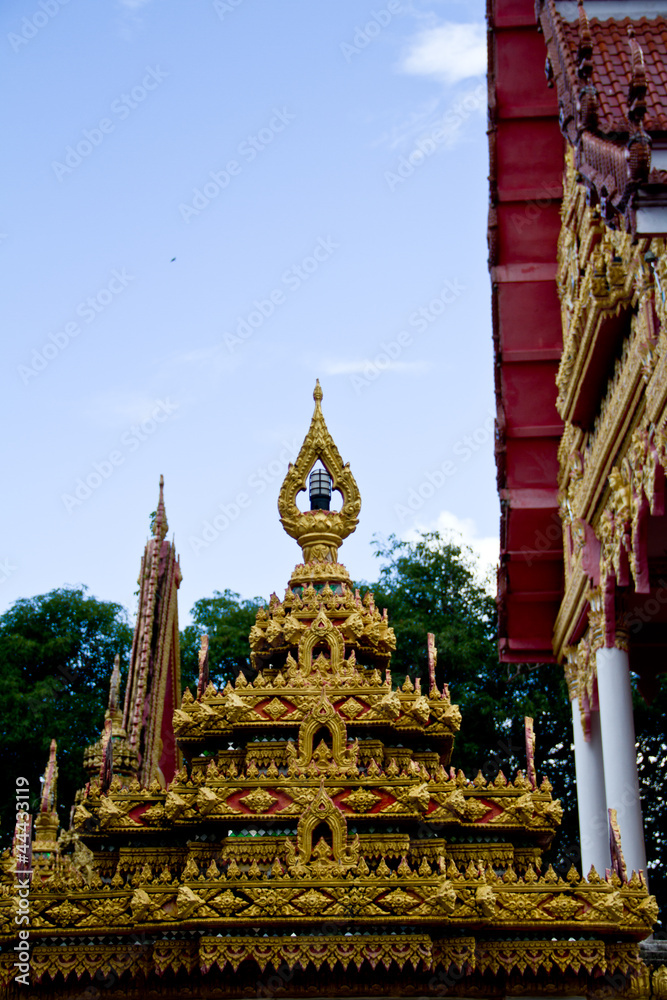 Fototapeta premium Thai temple, Ubonratchathani Thailand
