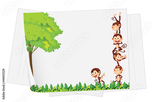 monkey paper
