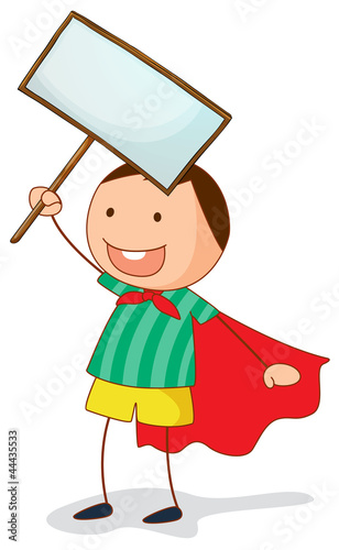 banner kid