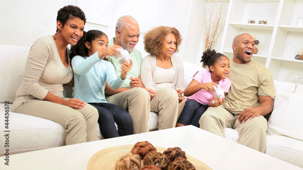 African American Family Home Games Entertainment African American Family Home Games Entertainment