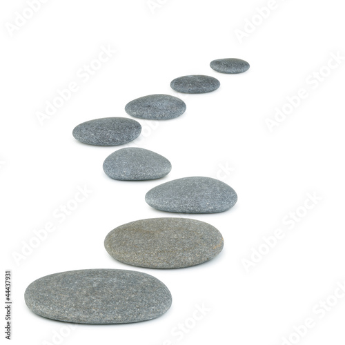 Row pebbles