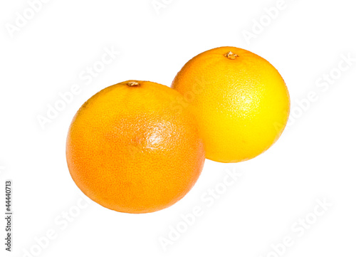 Canvastavla Grapefruit isolated on white background
