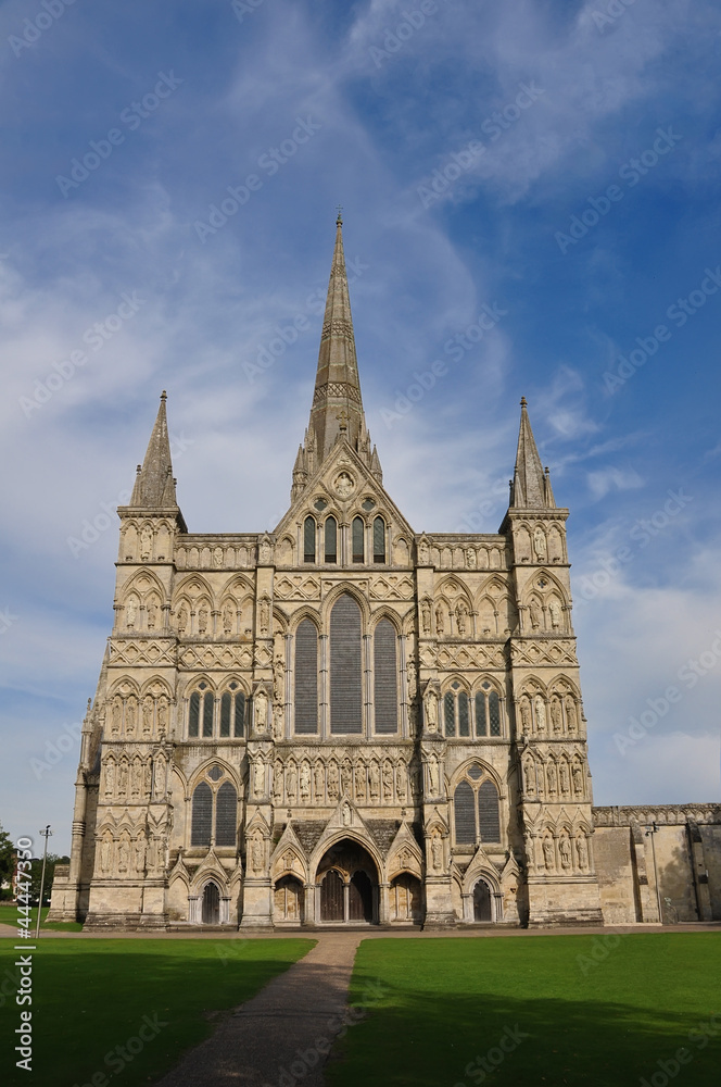 Salisbury Cathedral Front view Salisbury Cathedral Front view