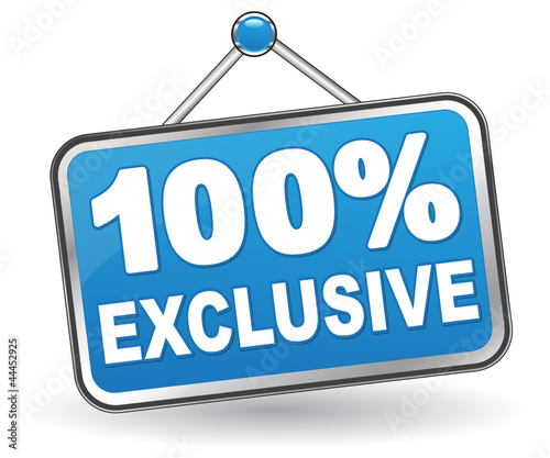 100% EXCLUSIVE ICON