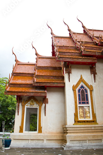 thai temple at Ubonratchathani Thailand
