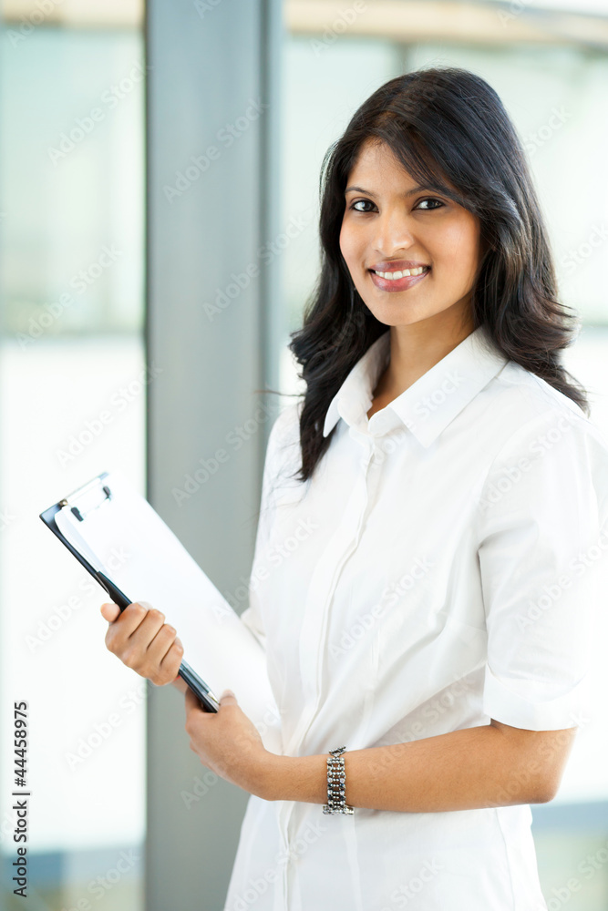 attractive modern young indian office worker attractive modern young indian office worker
