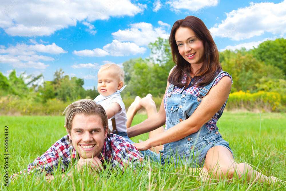 Fototapeta premium familie natur