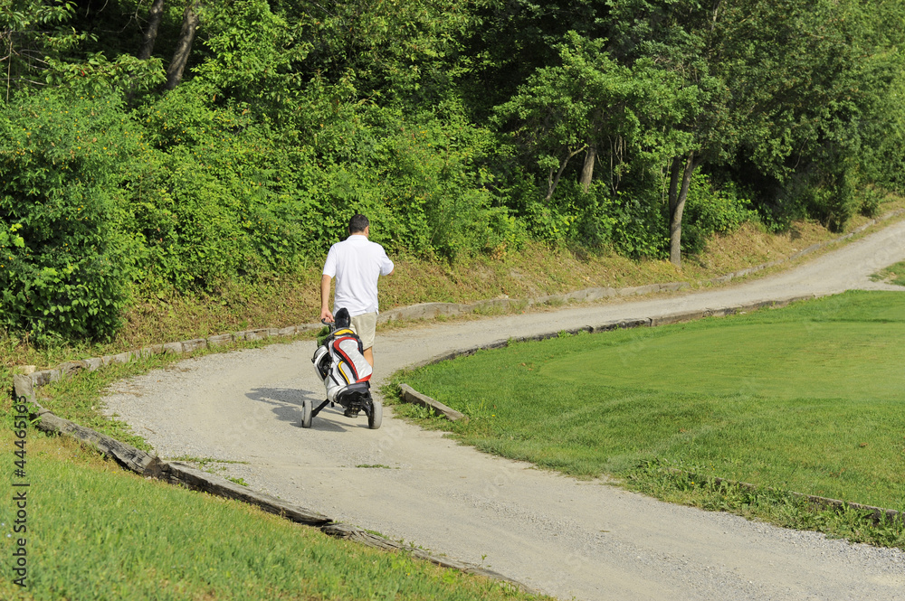 Fototapeta premium Sportivo su percorso
