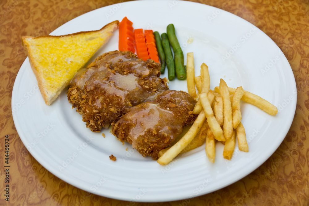 Steak. Steak.
