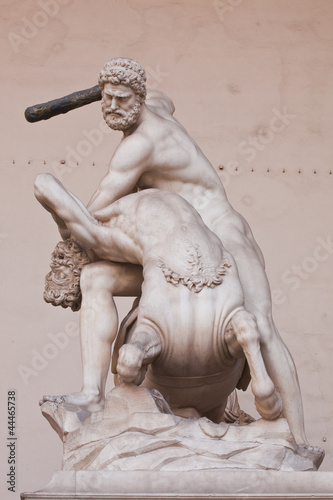 A statue in Florence, Italy.