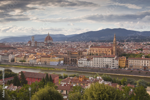 Looking over the rooftops of Florence. © julianelliott