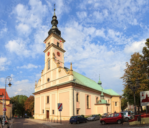 Church of parish P.W. St. Clement in Wieliczka, Poland.