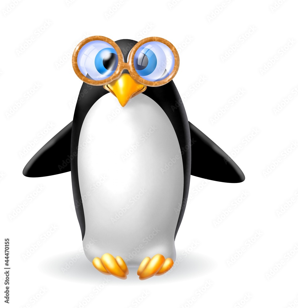 Obraz premium pinguino occhialuto