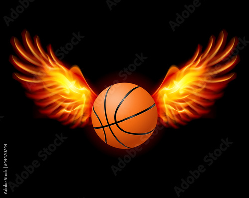 Basketball-Fiery wings © Dvarg