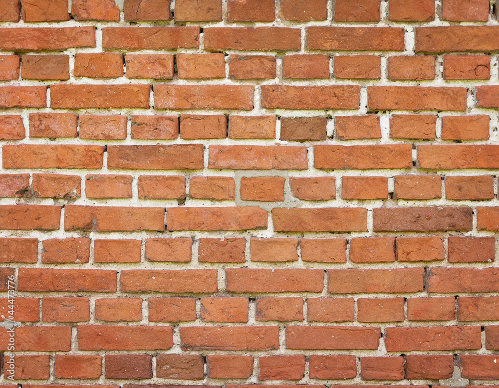 Red brick wall with copy space Red brick wall with copy space