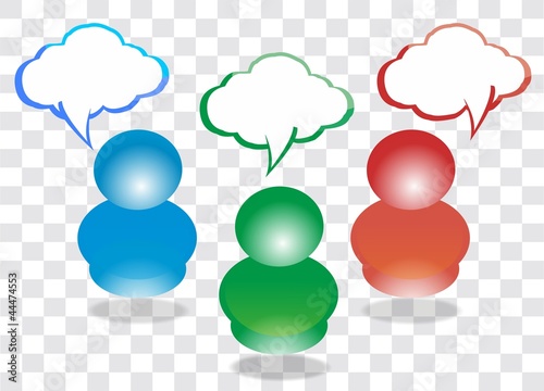 humans - social networks and bubbles