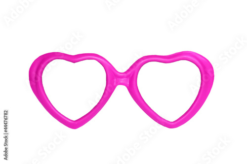 Rosa Brillenrahmen