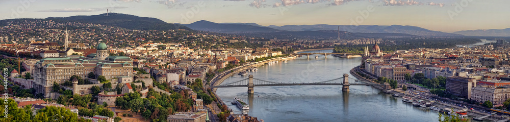 panorama of Budapest