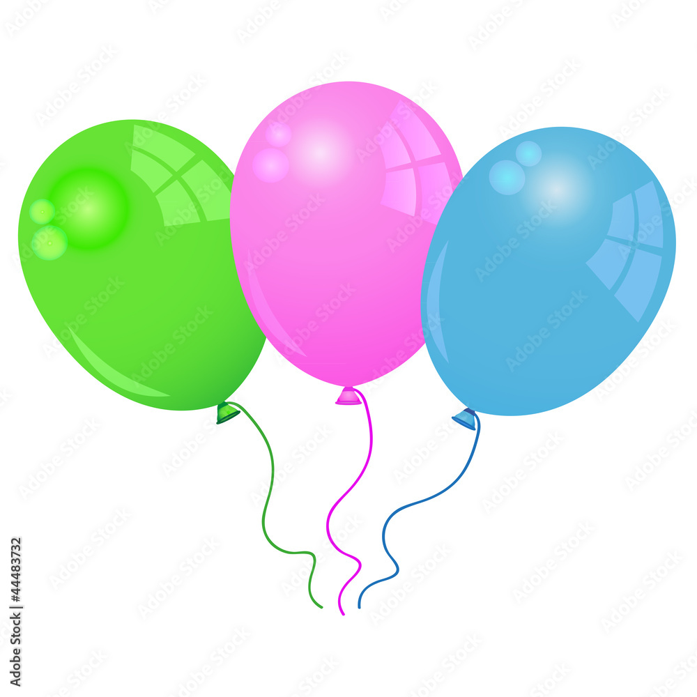 colored balloon