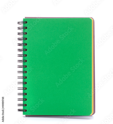 Green notebook