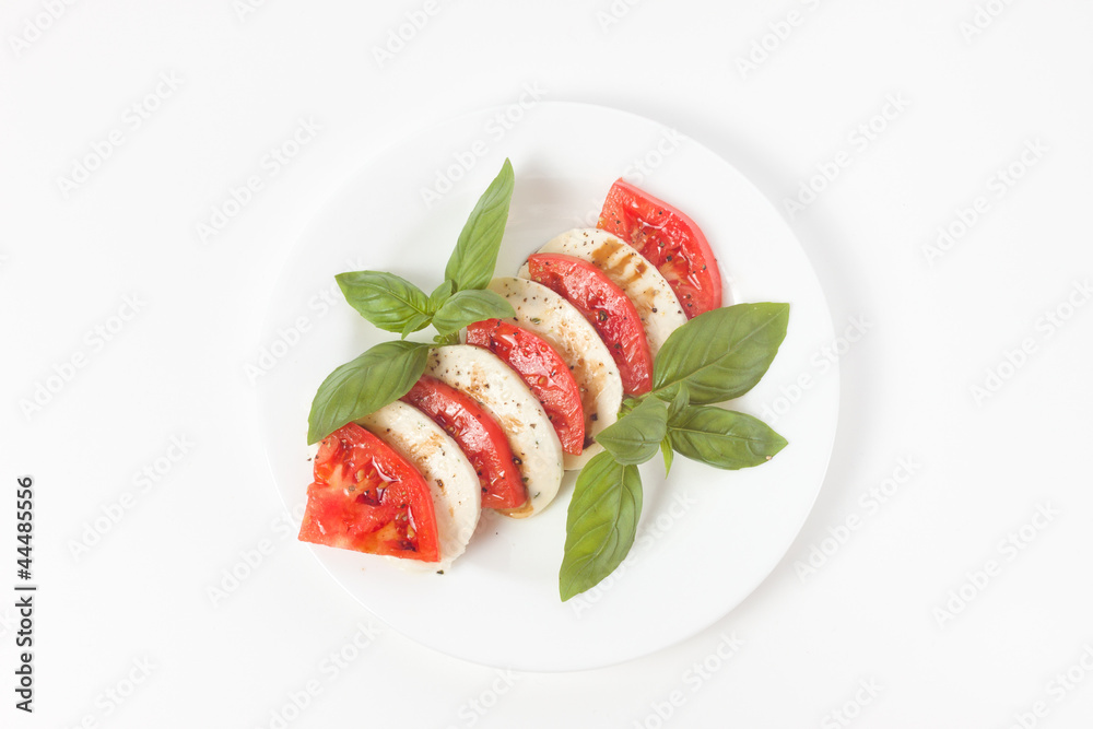 Mozzarella, arugula & tomato salad Mozzarella, arugula & tomato salad