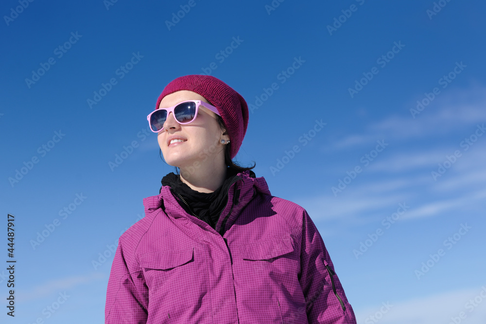 winter woman ski winter woman ski