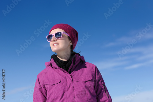 winter woman ski © .shock