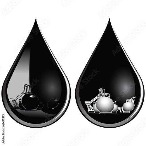 Drop of oil