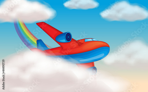 aircraft in the sky