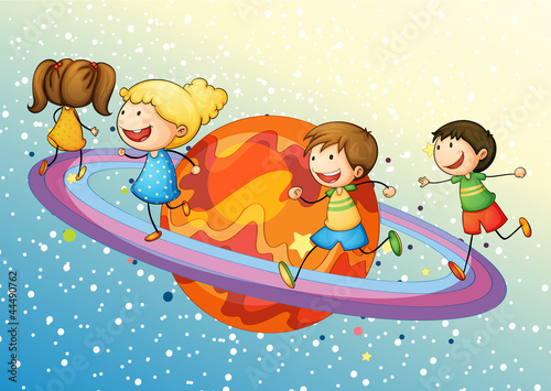 kids on planet