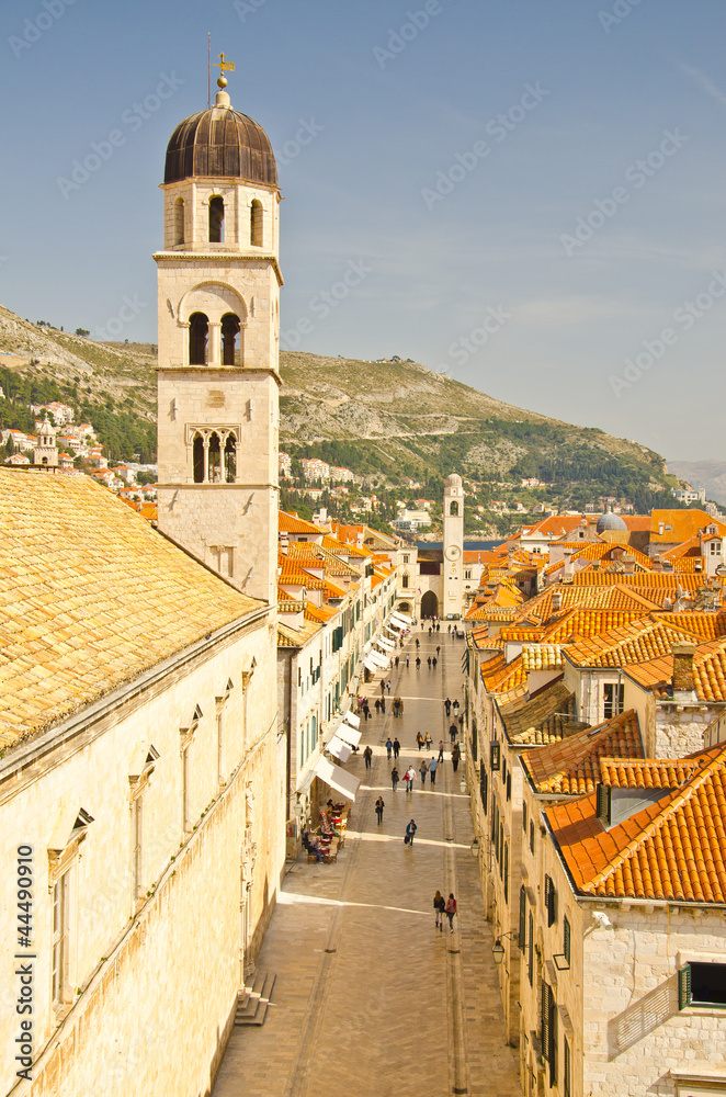 Stradun, main street of Dubrovnik