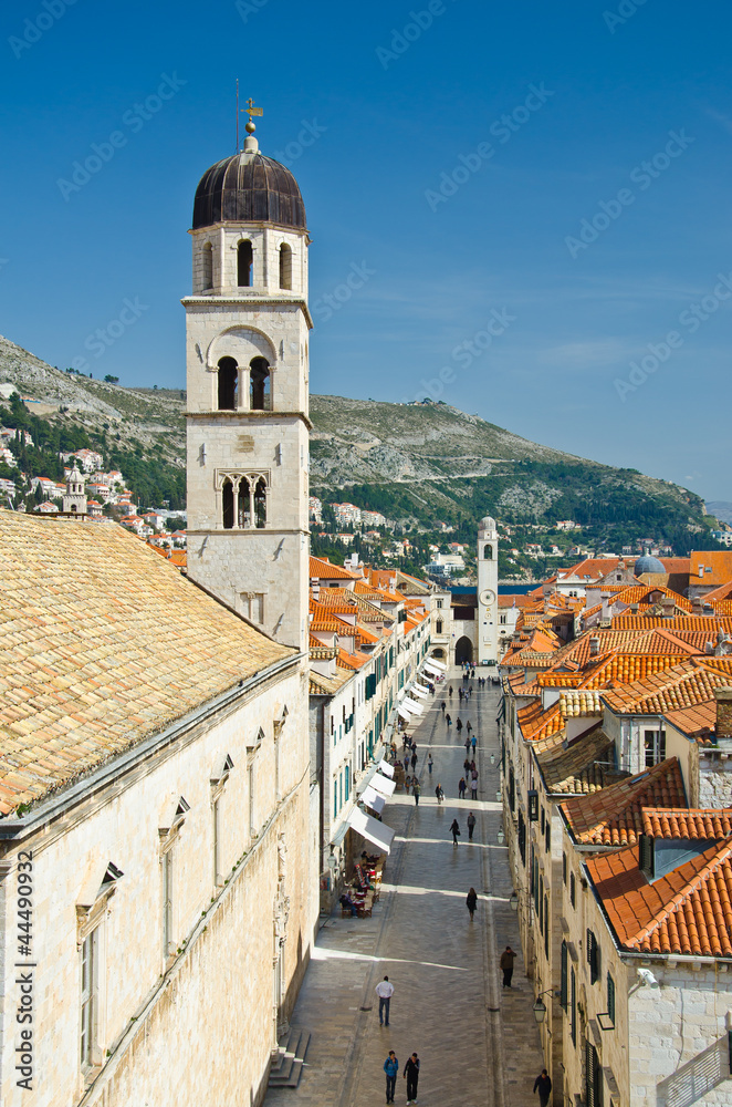Stradun, main street of Dubrovnik