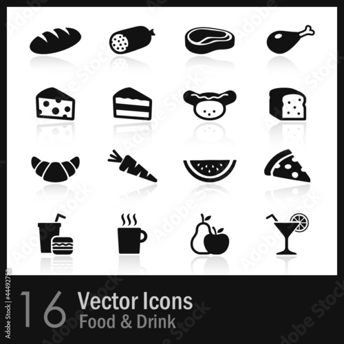 16 Food & Drink Icons