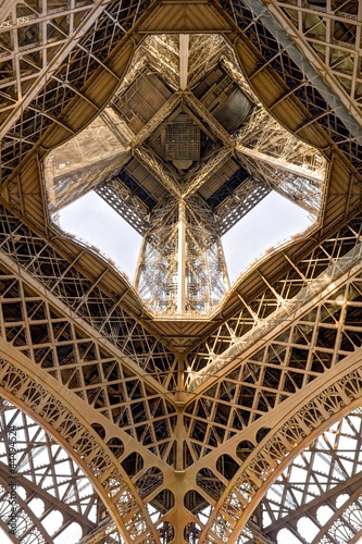 a different view of the Eiffel Tower