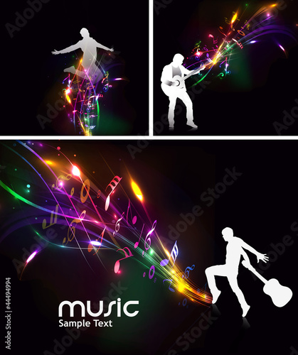 music event design. vector illustration.