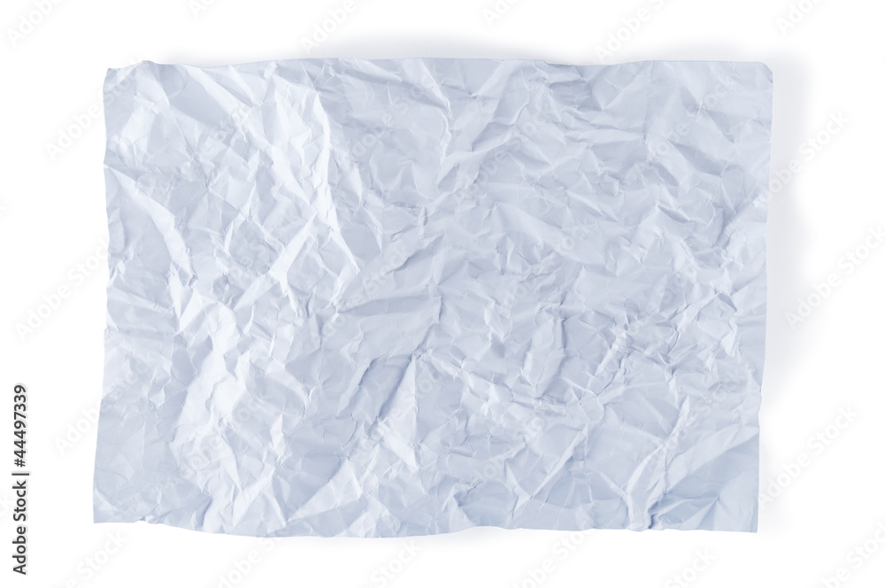 crumpled paper