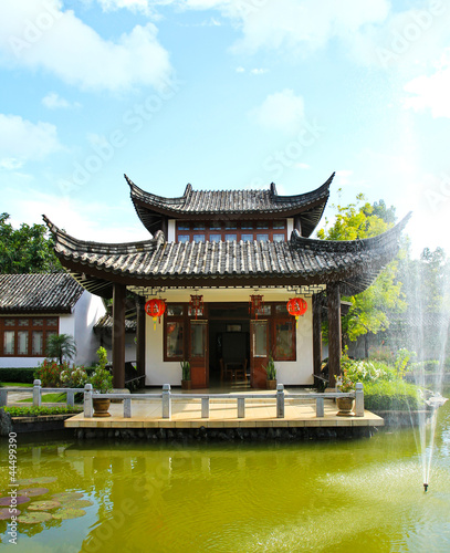 China Buddhist temple  at M...